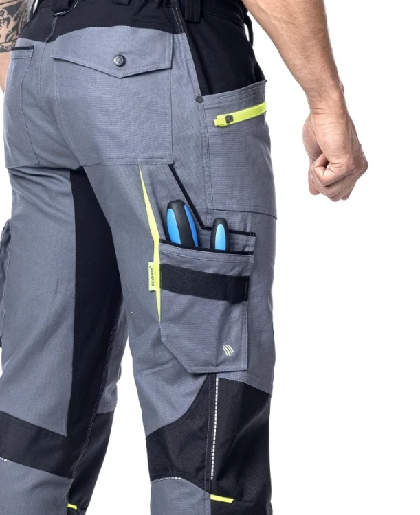 Spodnie Robocze do Pasa Ardon 4Xstretch – Materiał Amalytton®, Tabiflex® i Krój Slim Fit