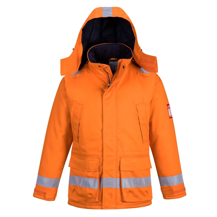 Trudnopalna i Antystatyczna Kurtka Zimowa Portwest FR59 S3 / ATEX