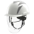 Niewentylowany Kask Ochronny V-Gard® 950 ze Zintegrowaną Osłoną Twarz