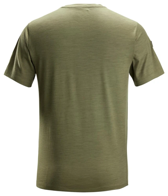 T-Shirt Wełniany Snickers Workwear Merino (2551)