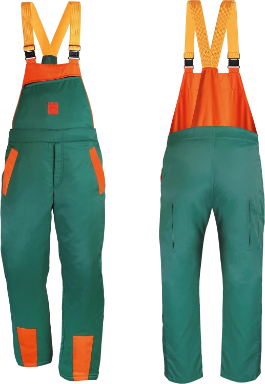Spodnie Pilarskie Ogrodniczki dla Pilarza DRWAL 4 (EN ISO 11393-2)