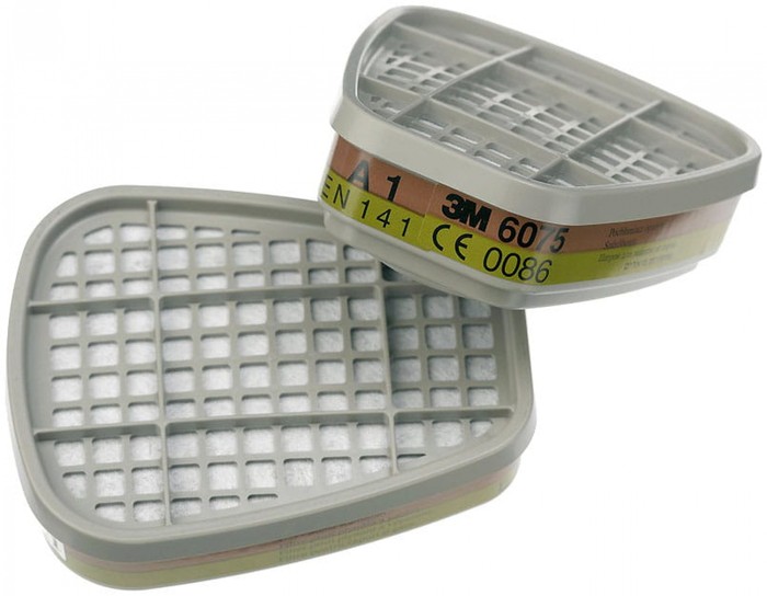 Pochłaniacz Gazów i Par 3M™ 6075 A1 + Formaldehyd