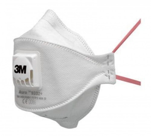 Półmaska Filtrująca 3M™ Aura™ 9332+ FFP3 NR D