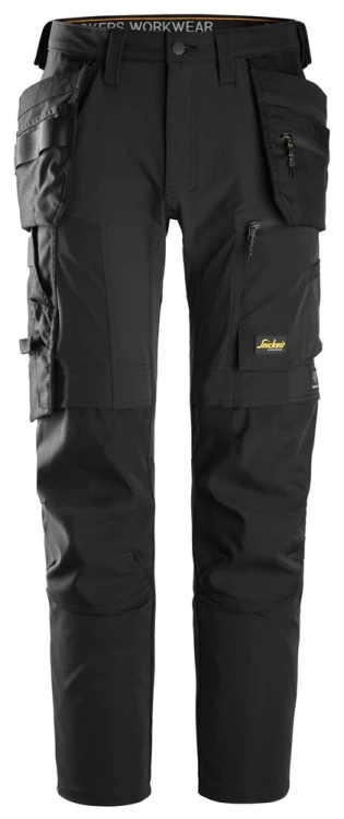 Spodnie Robocze Stretch z Workami Kieszeniowymi Snickers Workwear 6218 AllroundWork