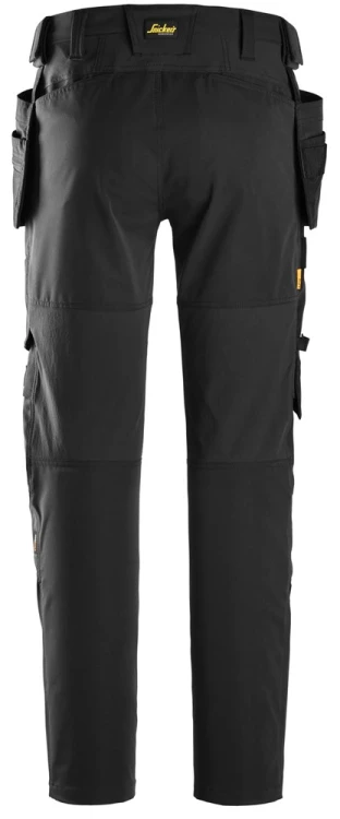 Spodnie Robocze Stretch z Workami Kieszeniowymi Snickers Workwear 6218 AllroundWork