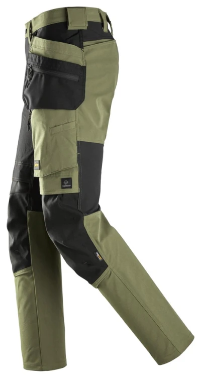 Spodnie Robocze Stretch z Workami Kieszeniowymi Snickers Workwear 6218 AllroundWork