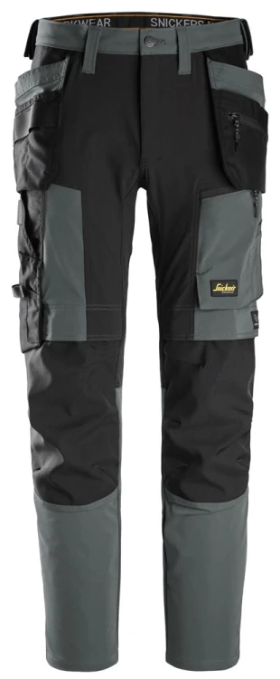 Spodnie Robocze Stretch z Workami Kieszeniowymi Snickers Workwear 6218 AllroundWork