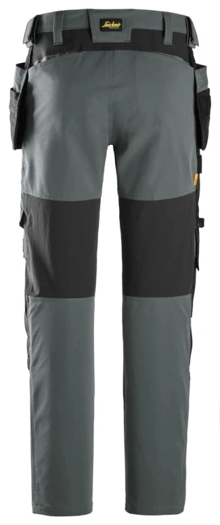 Spodnie Robocze Stretch z Workami Kieszeniowymi Snickers Workwear 6218 AllroundWork