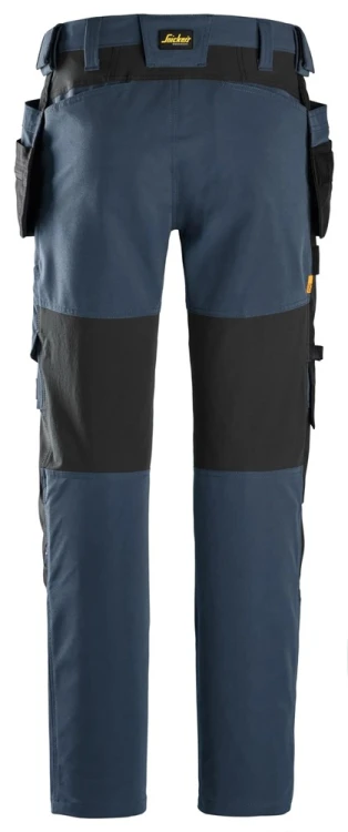 Spodnie Robocze Stretch z Workami Kieszeniowymi Snickers Workwear 6218 AllroundWork