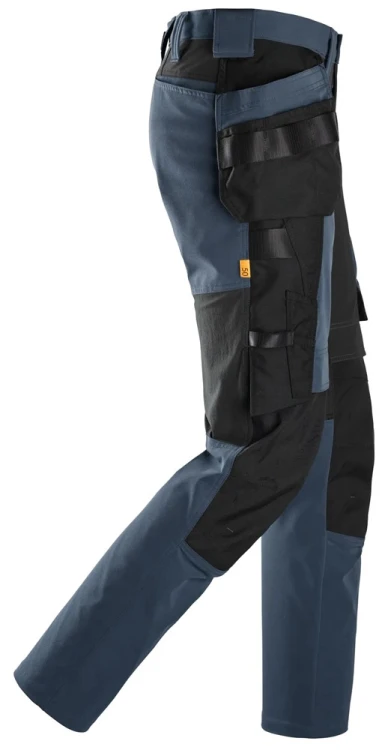 Spodnie Robocze Stretch z Workami Kieszeniowymi Snickers Workwear 6218 AllroundWork