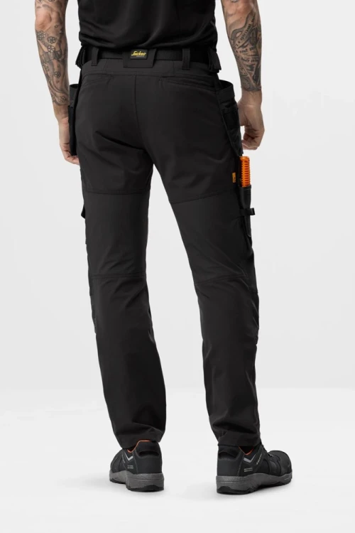 Spodnie Robocze Stretch z Workami Kieszeniowymi Snickers Workwear 6218 AllroundWork