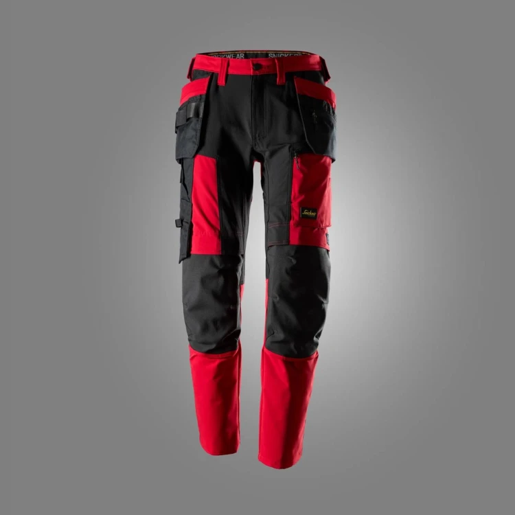 Spodnie Robocze Stretch z Workami Kieszeniowymi Snickers Workwear 6218 AllroundWork