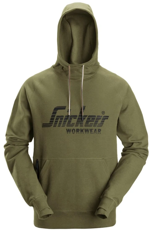Klasyczna Bluza Robocza z Kapturem Snickers Workwear 2894 Logo