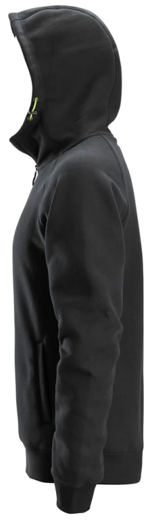 Gruba Bluza Robocza na Suwak Snickers Workwear 2846 Logo z Kapturem