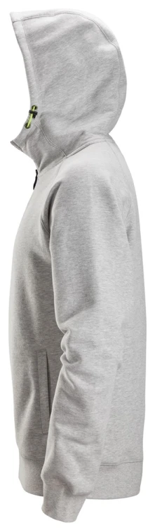 Gruba Bluza Robocza na Suwak Snickers Workwear 2846 Logo z Kapturem