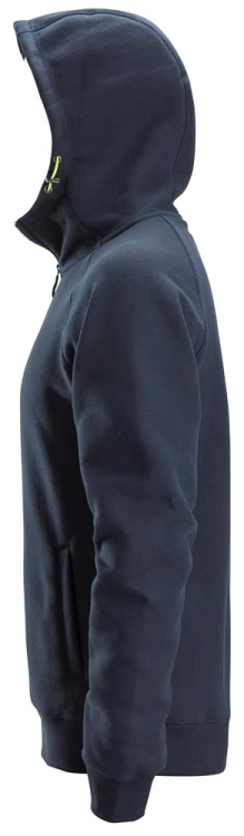 Gruba Bluza Robocza na Suwak Snickers Workwear 2846 Logo z Kapturem
