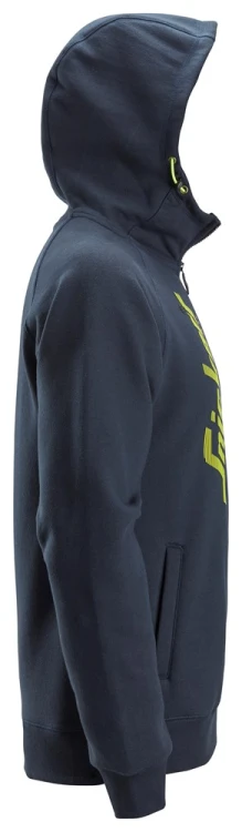 Gruba Bluza Robocza na Suwak Snickers Workwear 2846 Logo z Kapturem