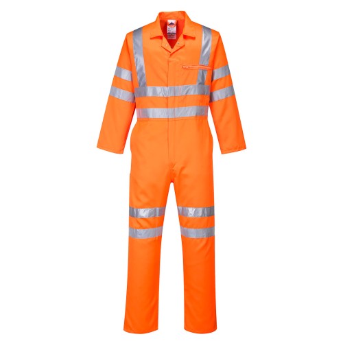 Trwały Kombinezon Ostrzegawczy Portwest RT42 Hi-Vis z Polibawełny (EN ISO 20471 Kl. 3)