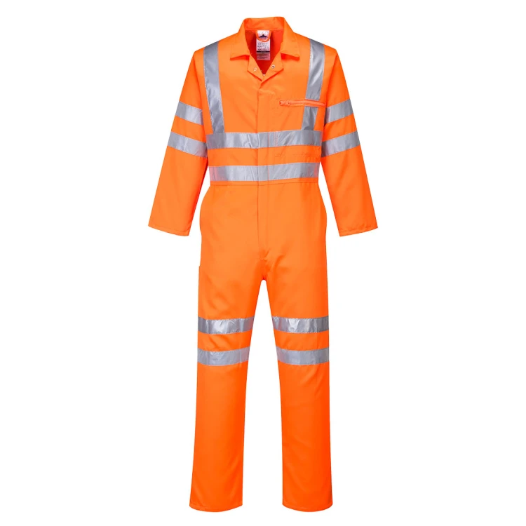 Trwały Kombinezon Ostrzegawczy Portwest RT42 Hi-Vis z Polibawełny (EN ISO 20471 Kl. 3)