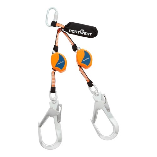 Podwójne Urządzenie Samohamowne 2.5m Portwest FP81 (140 kg)