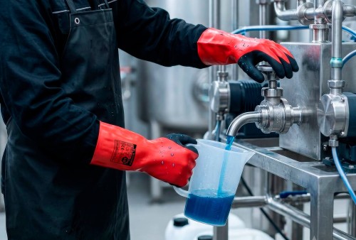 Rękawice Ochronne Chemoodporne Nitrylowe Procera X-CHEM PRO