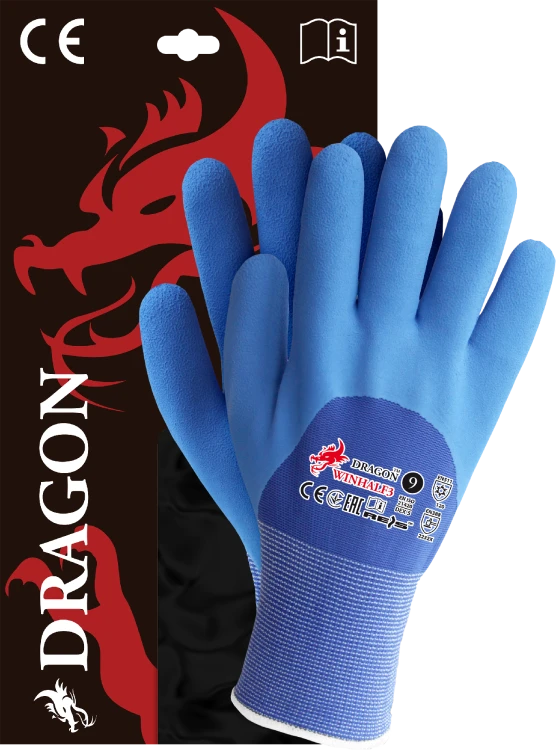 Rękawice Ochronne Ocieplane Reis Dragon WINHALF3