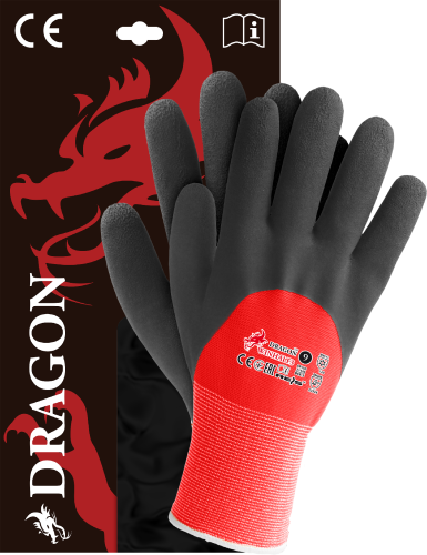 Rękawice Ochronne Ocieplane Reis Dragon WINHALF3