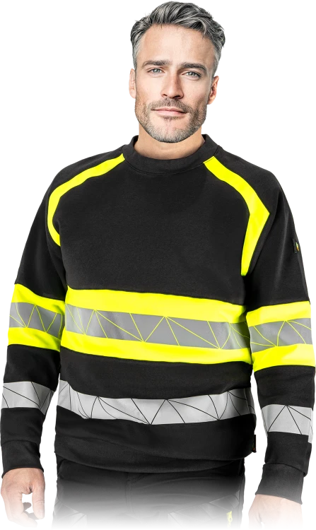 Męska Bluza Ostrzegawcza Leber &amp; Hollman LH-RAUTEX-S B.png