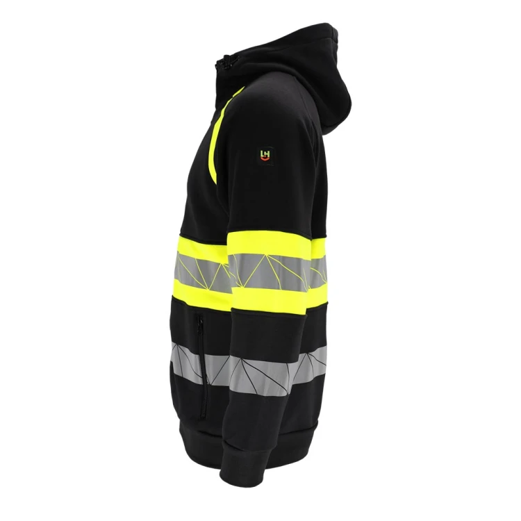 Męska Bluza Ostrzegawcza Rozpinana Leber &amp; Hollman LH-RAUTEX-DS B