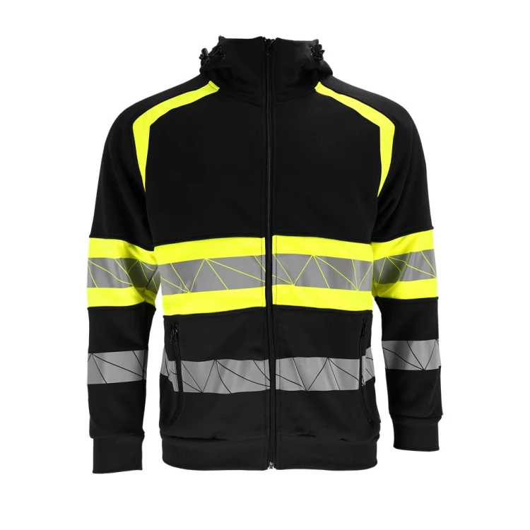 Męska Bluza Ostrzegawcza Rozpinana Leber &amp; Hollman LH-RAUTEX-DS B