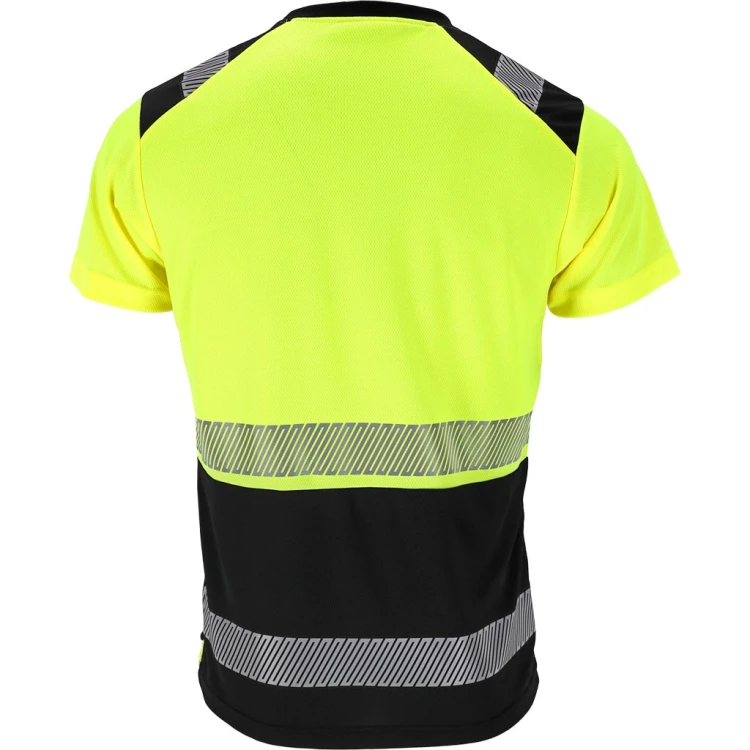 T-shirt ostrzegawczy z siateczki Reis IGUANA-TS – Ekstremalna wentylacja i widoczność HI-VIS