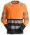 T-shirt Odblaskowy z Długim Rękawem Snickers Workwear 2433 High-Vis EN ISO 20471/2